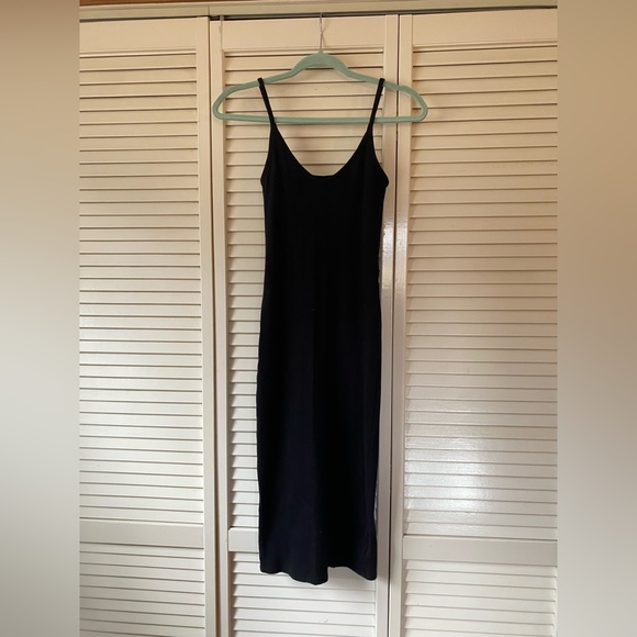 Bodycon Ribbed Midi Dress - Picture 2 of 5